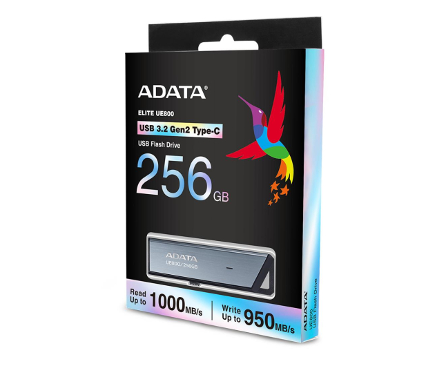 ADATA USB 3.1 Type C 256GB 1000MB/s AELI-UE800-256G-CSG - 1164203 - zdjęcie